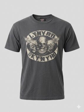 Vintage Winterland Lynyrd Skynyrd Winged Skull Classic Rock Shirt Men’s Medium